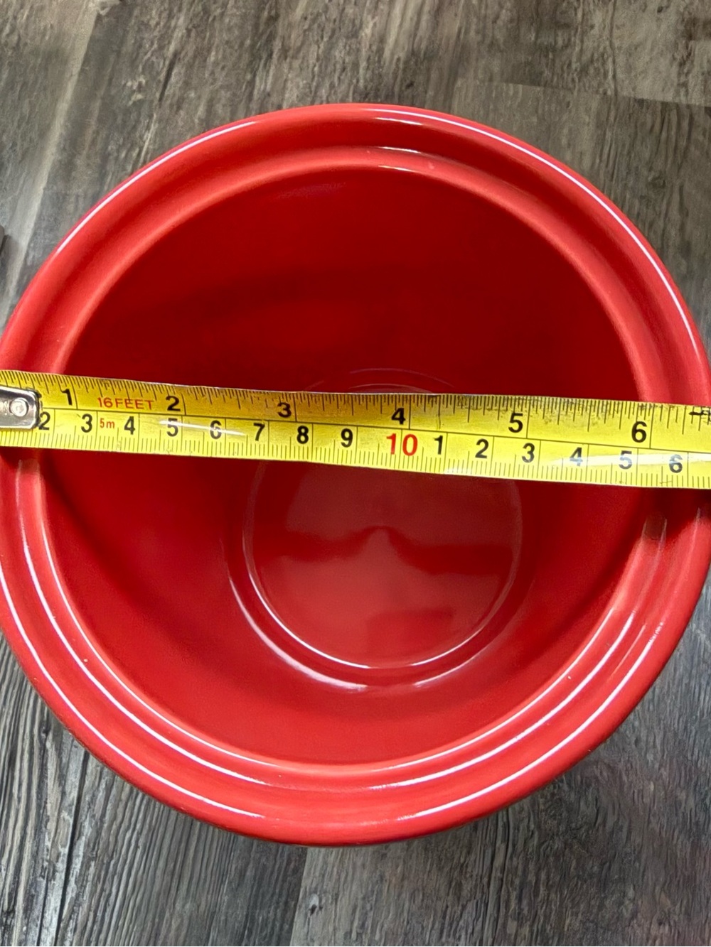 Fiesta Red Ceramic Lidded Canister - Picture 4 of 6